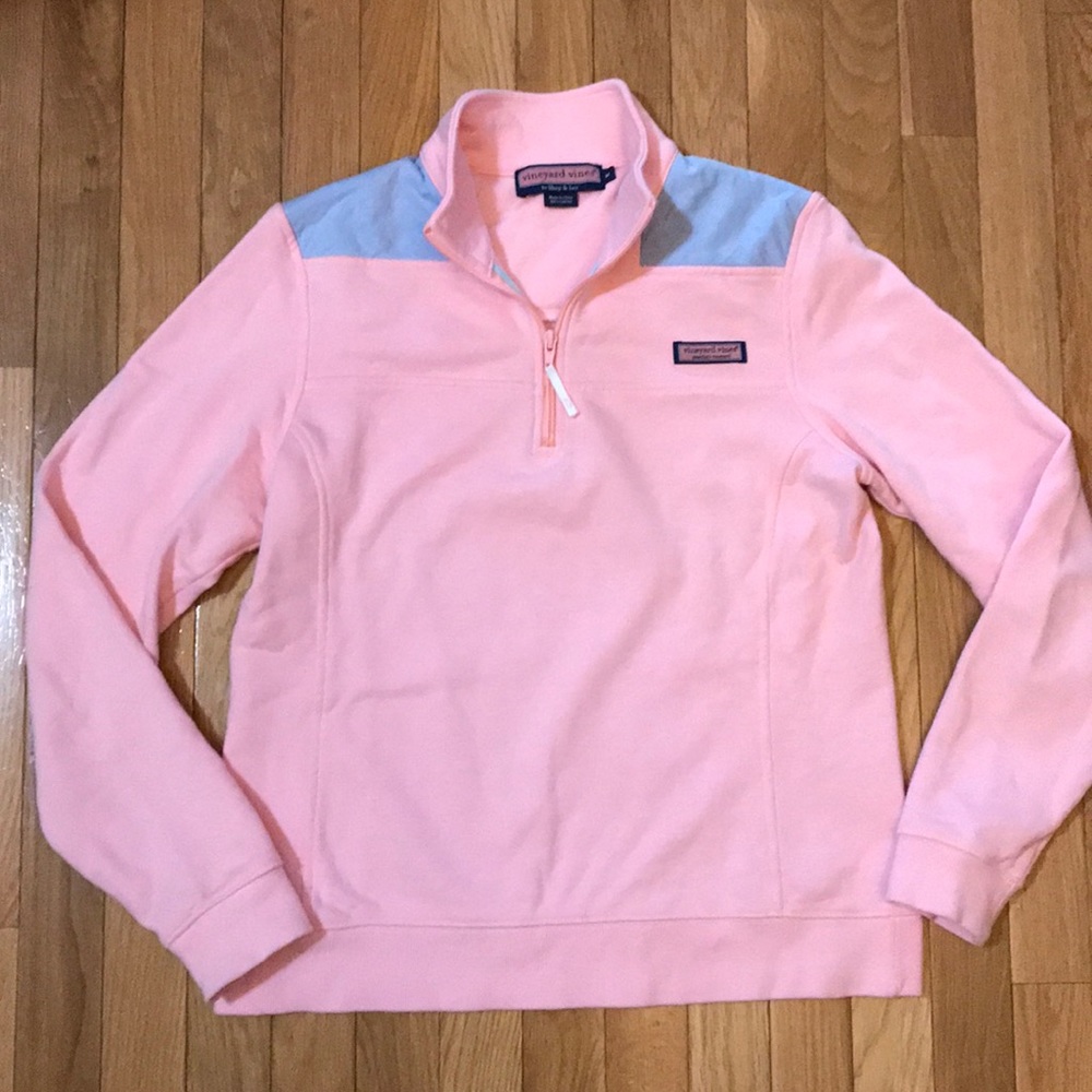 Women’s Relaxed Shep Shirt Pink and Blue-med